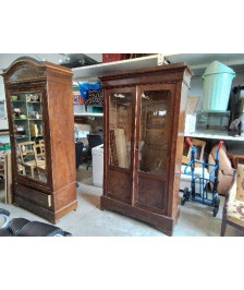 PETITE ARMOIRE VITRINE DE STYLE LOUIS PHILIPPE
