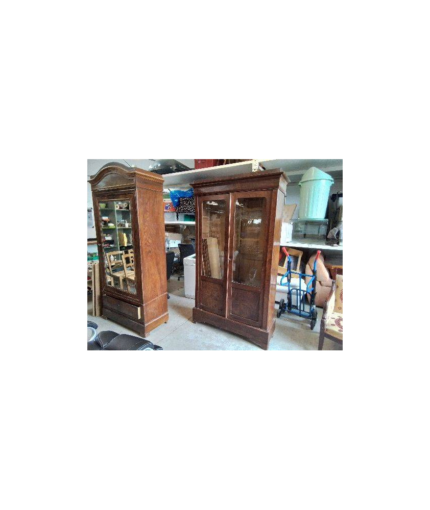 PETITE ARMOIRE VITRINE DE STYLE LOUIS PHILIPPE