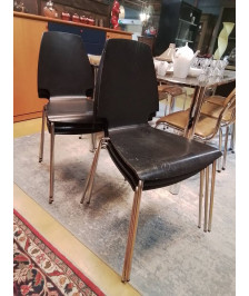 CHAISES EMPILABLES LOT DE 6