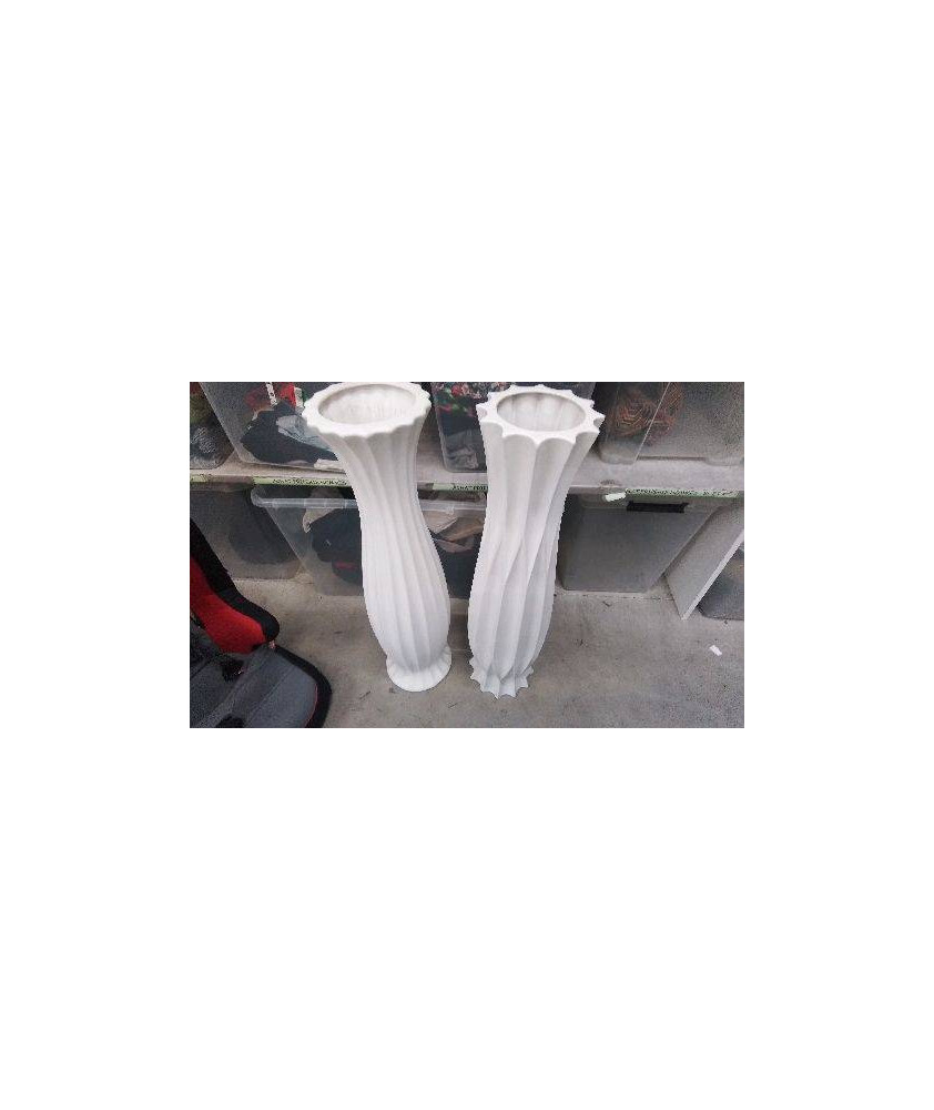 VASE BLANC HAUT 