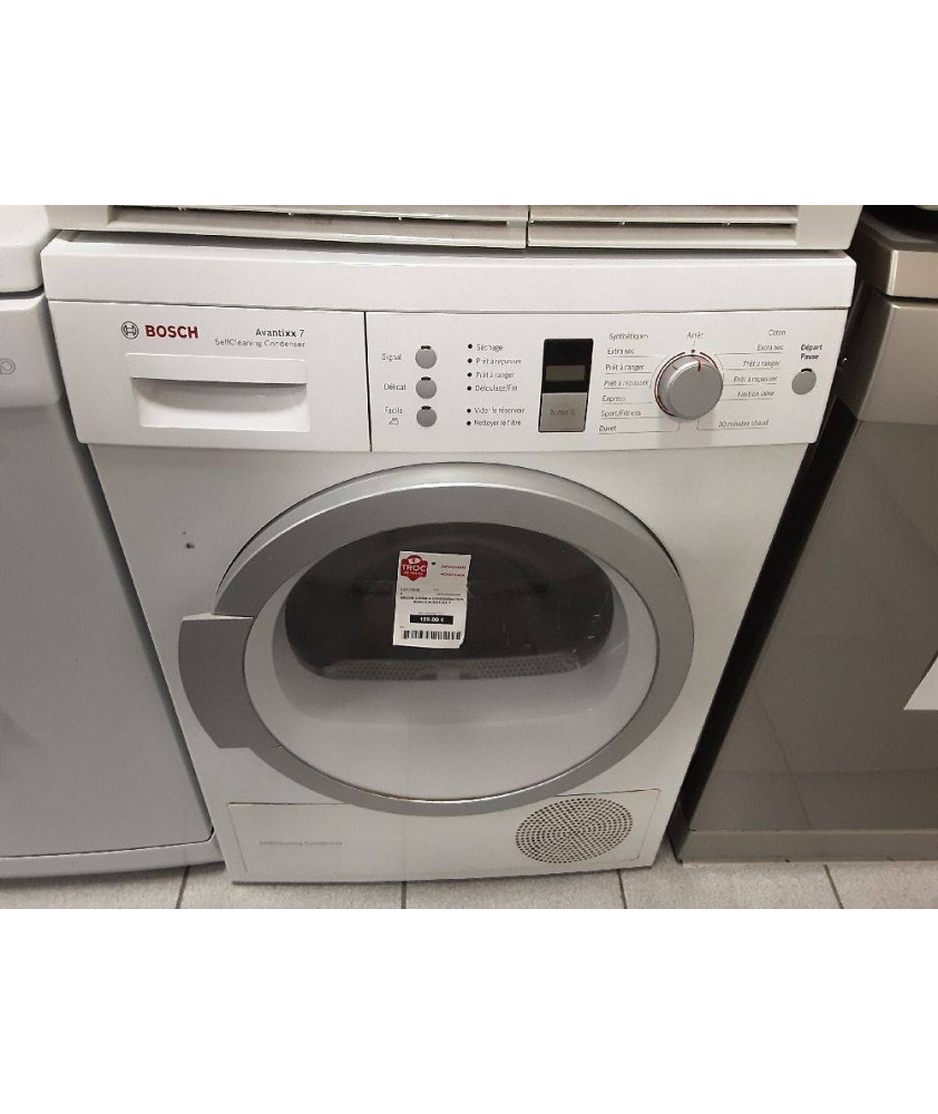 SECHE LINGE A CONDENSATION BOSCH AVANTIXX 7 SECHE LINGE A CONDENSATION BOSCH AVANTIXX 7