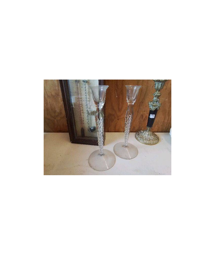 CHANDELIER EN VERRE