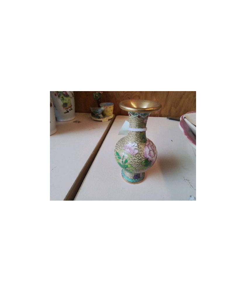 PETIT VASE CLOISONNÉ 