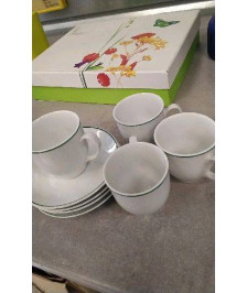 TASSE LISERE VERT LE LOT