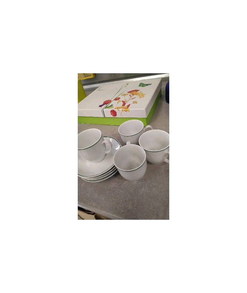 TASSE LISERE VERT LE LOT