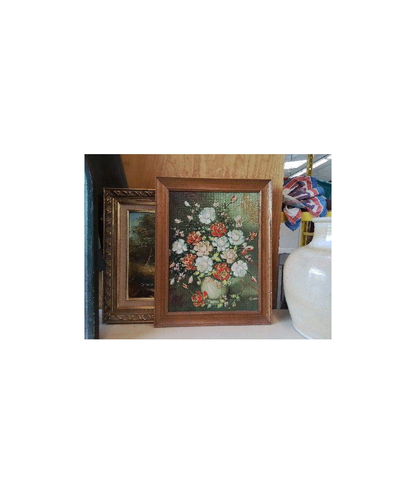 PEINTURE BOUQUET DE FLEURS 