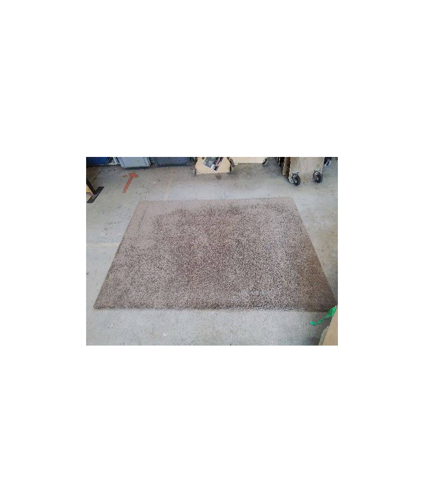 TAPIS GRIS MICRO FIBRE 120X170 BENUTA 