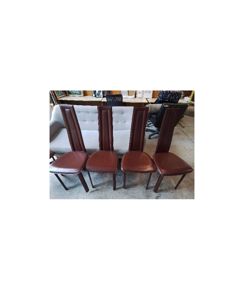 CHAISE EN CUIRE 