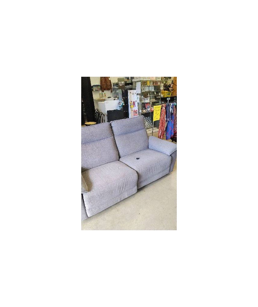 CANAPE 3 PLACES RELAX ELECTRIQUE 