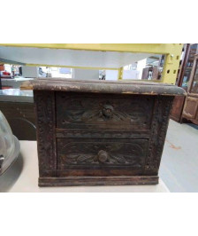 BOITE DE RANGEMENT TIROIRS EN BOIS 