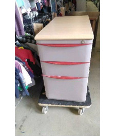 CAISSON BUREAU 3 TIROIRS ( SANS CLE)