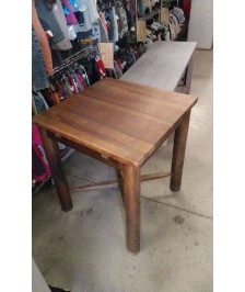 TABLE CARREE BOIS EN L’ÉTAT 