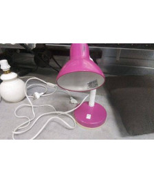 LAMPE DE BUREAU ROSE