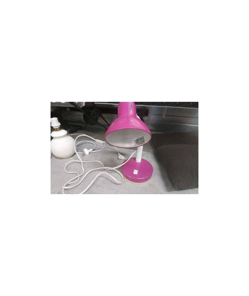 LAMPE DE BUREAU ROSE