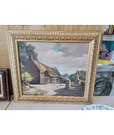 TABLEAU PEINTURE DECORS CAMPAGNARD 