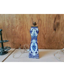 PIED DE LAMPE BLEU