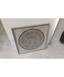 CADRE MOTIF AZTÈQUE 