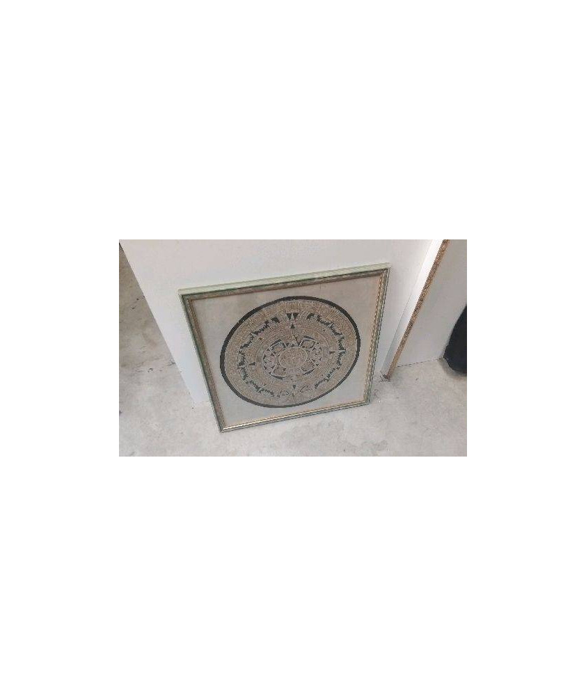 CADRE MOTIF AZTÈQUE 