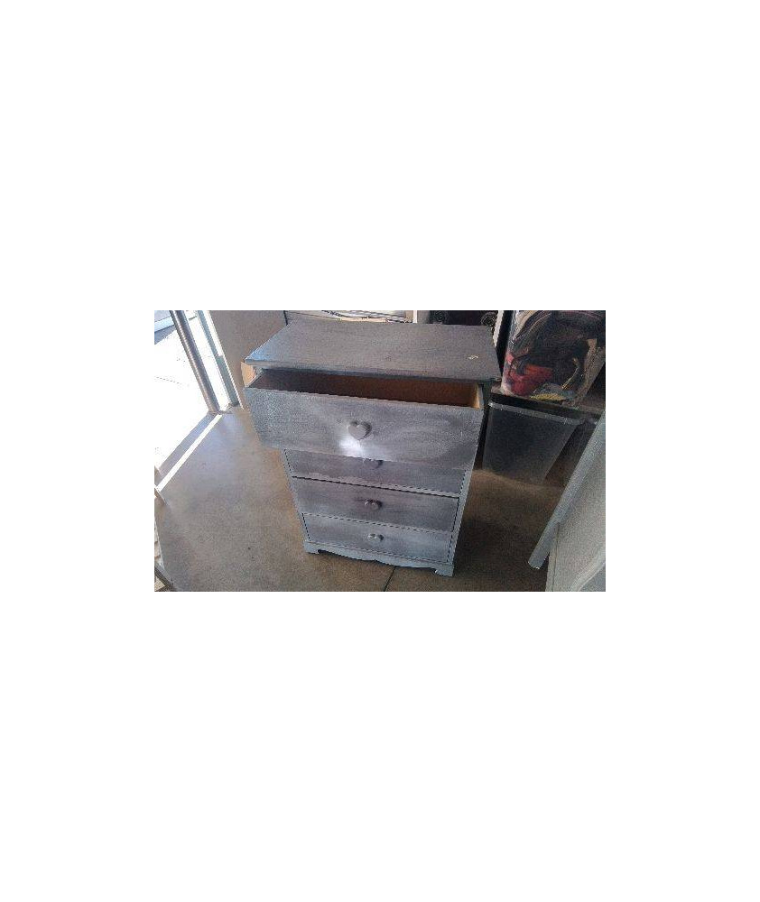  COMMODE PM 4 TIROIRS - COEUR