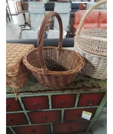 PANIER OVALE VANNERIE 