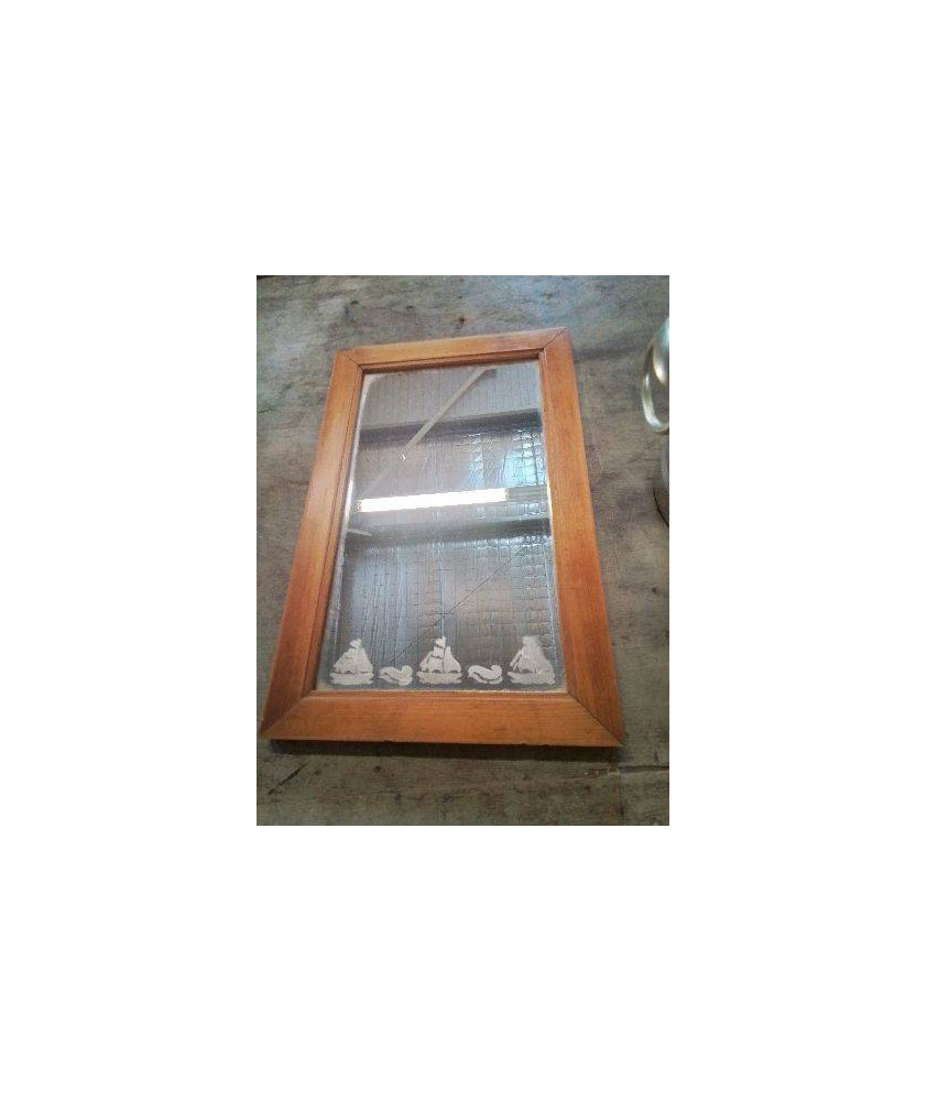 MIROIR RECTANGULAIRE BOIS