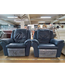 FAUTEUIL RELAX MANUEL CUIR 