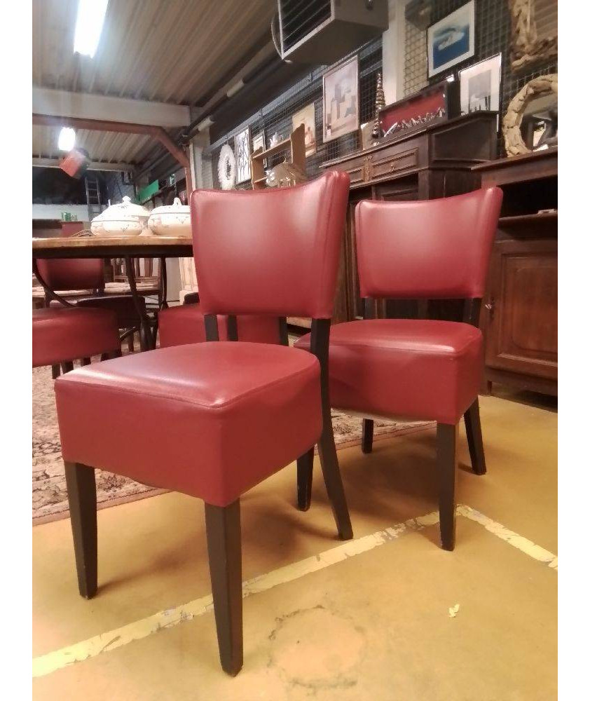 CHAISES LOT DE 6