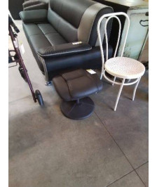 REPOSE PIEDS PU NOIR 