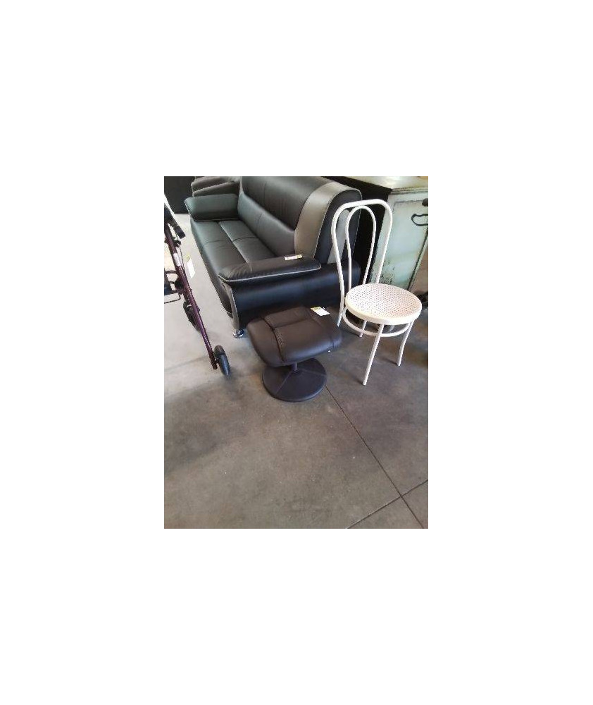 REPOSE PIEDS PU NOIR 
