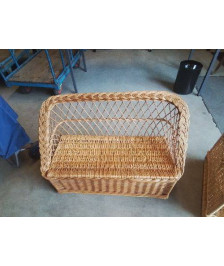 BANC COFFRE VANNERIE