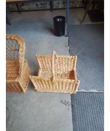 PANIER A BUCHES VANNERIE 