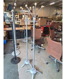 PERROQUET METAL GRIS 8 PATERES