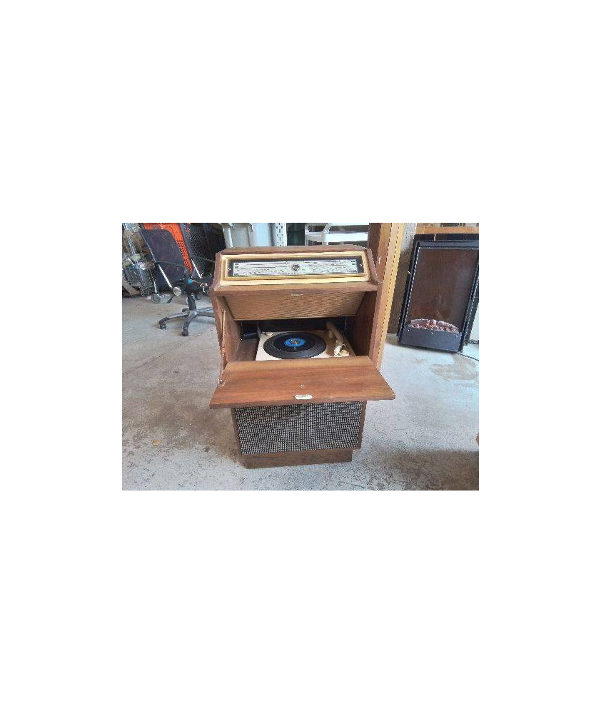 MEUBLE RADIO TOURNE DISQUE 