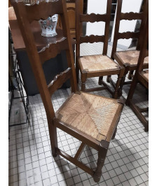 CHAISES LE LOT DE 6