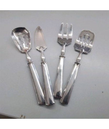 COUVERTS A MIGNARDISES FOURRÉS ARGENT