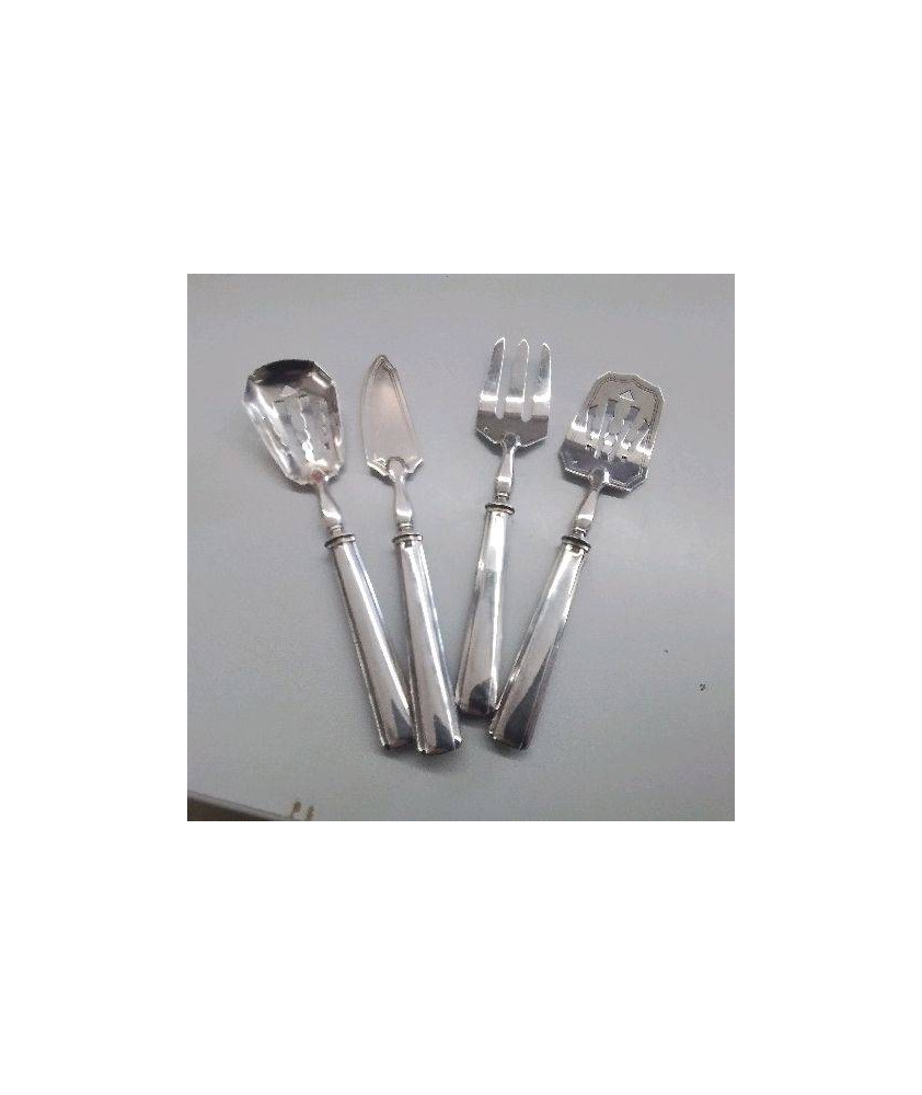 COUVERTS A MIGNARDISES FOURRÉS ARGENT