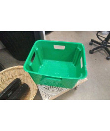 CAISSE PLASTIQUE VERTE 
