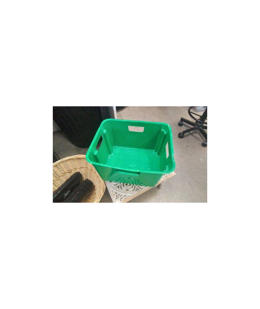 CAISSE PLASTIQUE VERTE 