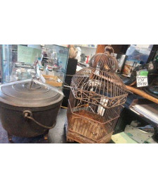 CAGE OISEAU FER 
