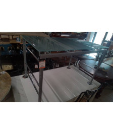 TABLE VERRE TUBE