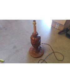 PIED DE LAMPE BOIS 
