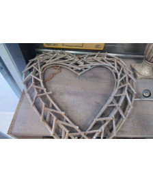 DECO COEUR EN BOIS GM 