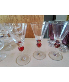 LOT DE 3 VERRES A VIN 