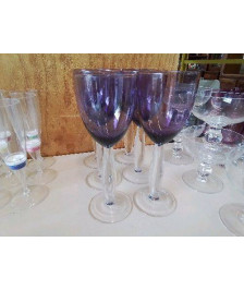 LOT DE 6 VERRES A VIN