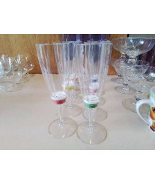 LOT DE 6 COUPES A CHAMPAGNE 
