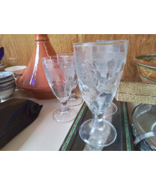 LOT DE 6 COUPES A GLACE