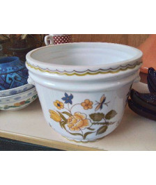 CACHE POT EN PORCELAINE 