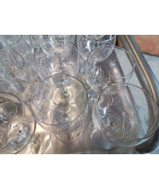 LOT DE 11 VERRE EAU BALON 