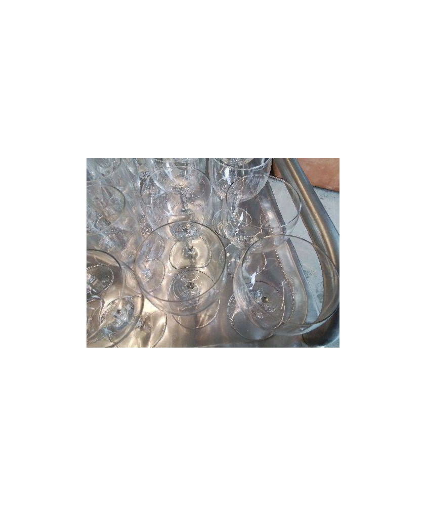 LOT DE 11 VERRE EAU BALON 