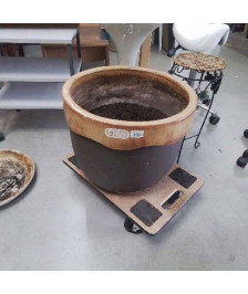 POT TERRE CUITE DEROMA RÉSISTANT GEL